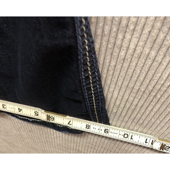 Silver Womens Jeans Size 18" W30/L31 Western Glove Works Dark Wash Distressed - Picture 12 of 16